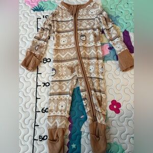 Little Sleepies Bamboo Sleeper/Romper 0-3